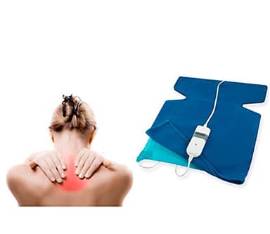 Detalles de ALMOHADILLA ELECTRICA CERVICAL Y DORSAL 60W CUELLO Y ESPALDA