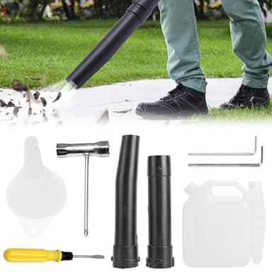 Soplador de Gasolina,Soplador Aspirador y Triturador de Hojas,Soplador de Hojas,Accesorios para Sopladoras y Aspiradoras,para el Cuidado del Césped,Soplado de Hojas,Nieve,Polvo
