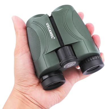 Prismáticos para adultos de largo alcance, compactos de 12 x 25 pulgadas, pequeño telescopio ligero para adultos, astronomía para observación de aves, deportes al aire libre, juegos, viajes, caza,
