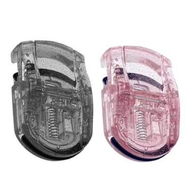 GHPKOTW 2 Rizador de pestañas retorno automático, con almohadillas de silicona, rizapestañas profesional,Mini portátil