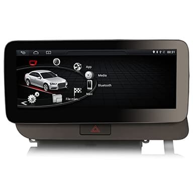 Erisin 10,25" 4GB RAM 64GB ROM Android 11 Radio Coche Bluetooth con GPS para Audi Q5 (2009-2016), Estéreo Navegación de Automóvil Soporte CarPlay Android Auto WiFi 4G SWC USB Dab+ DVR Pantalla IPS