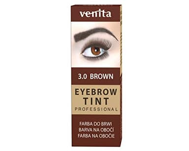 VENITA - Tinte en Polvo para Cejas - Marrón - Color Intenso y Duradero