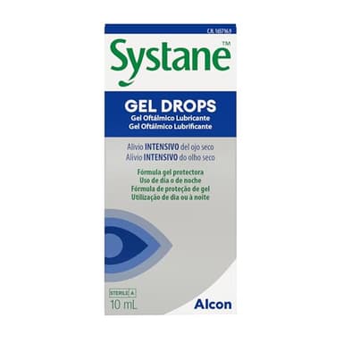 Systane Gel Drops gotas oftálmicas, 10 ml