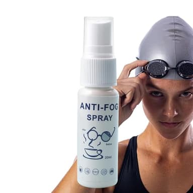 Spray antivaho,Spray antivaho para Gafas, Soluciones desempañadoras de 20 ml, Spray antivaho de Larga duración y sin Rayas para Todos los Cristales, Cristales de automóviles, Gafas de natación, Evita