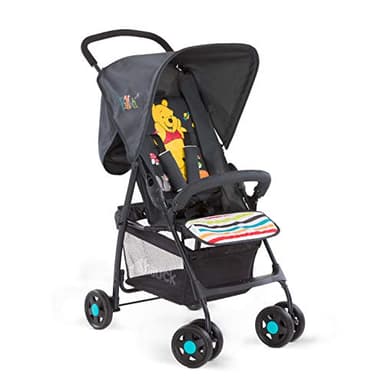 hauck Sport Carrito Bebé Ligero desde el Nacimiento - Silla de Paseo Reclinable para Niños hasta 15 kg - Carro Plegable Ultraligero 5,9 kg - Cesta Grande hasta 3 kg - Disney Winnie Geo Multi