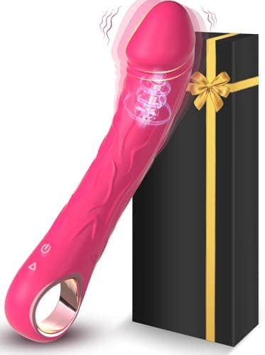 Vibradorador Mujer Juguetes eróticos Succionador de Clítoris Femenino Con 10 modos Vibradorador Clitoris juguetes Masaje consoladores.. para mujer con vibración vibrador (BZ-06Rojo)