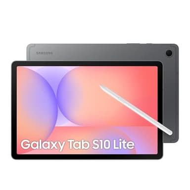 Samsung Galaxy Tab S10 Lite 128 GB - Tablet con IA, Incluye S Pen, 6 GB Memoria, Pantalla 10,9", Batería de Larga Duración, Gris, Garantía del Fabricante 3 Años + 1 Año Extra (Versión Española)