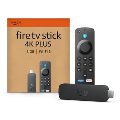 Amazon Fire TV Stick 4K Plus, compatible con Wi-Fi 6, Dolby Vision, Dolby Atmos y HDR10+