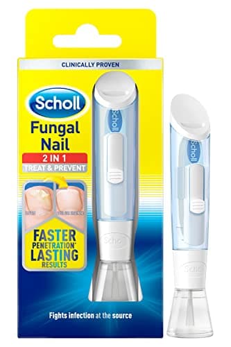 Scholl Anti-Hongos, Tratamiento Antifúngico para Uñas, Penetración Rápida y Resultados Duraderos - 3.8 ml