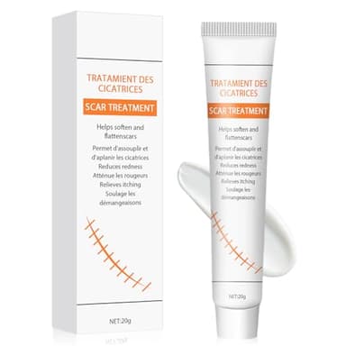 Gel para Cicatrices 20g, Fórmula Avanzada para Mejorar la Apariencia de la Piel, Suaviza y Hidrata, Ideal para Rostro y Cuerpo