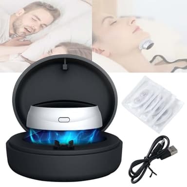 Dispositivos para Dejar de Roncar Que Funcionan, Dispositivo Antirronquidos para Dormir, Ayuda para Reducir los Ronquidos, Dispositivo Antirronquidos con Pulso Inteligente y Cómodo