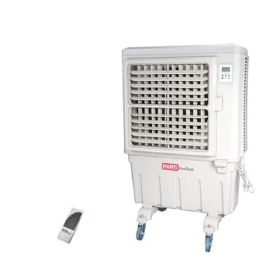 PARS EcoTech ECO-9000 climatizador refrigerator enfriador aire acondicionado evaporativo industrial portátil 290W 9000 m3/h + mando, hasta 90 m2 tiendas bares restaurantes talleres terrazas