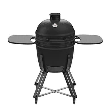 Barbecook Barbacoa kamado Kamal 60 cerámica a Base de mullita, Negro Mate, XL, 138x84x110cm