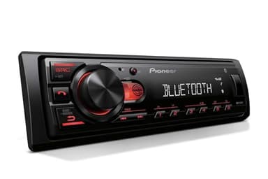 Pioneer MVH-S230BT - Radio de coche Bluetooth con USB, manos libres, Spotify, MP3/WMA/WAV, 4 x 50 W, 1 DIN, compatible con iOS y Android