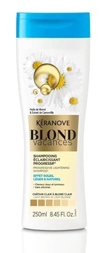 Kéranove – Champú aclarante progresivo con aceite de monoï/camomila 1 x 250 ml