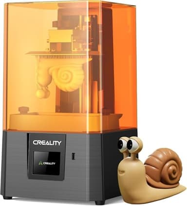 Creality Halot R6 Impresora 3D de Resina, 2K Pantalla LCD Monocromática, Fuente de Lluz Mejorada con Impresión de Alta Precisión, Flujo de Trabajo Simple Impresoras 3D de Resina para Principiantes