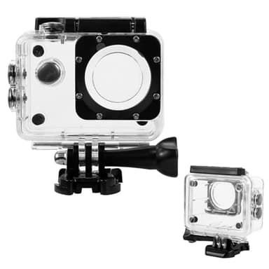 GERUI Action Cam - Carcasa impermeable para cámara de acción submarina AKASO EK7000/Jadfezy/Apexcam/GOOKAM/Vemont