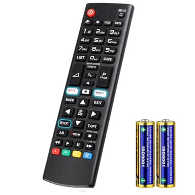 Universal para Mando LG Smart TV,Mando a Distancia para Todos los Televisión LG Original AKB75095308,con Pilas