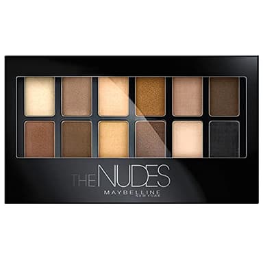 Maybelline New York, Paleta de Sombras de Ojos, The Nudes, 12 Colores