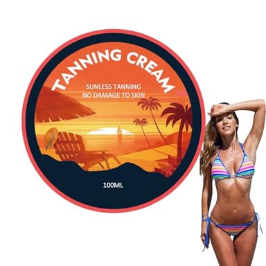 Gel de bronceado, Acelerador Bronceado, Bronceador Corporal eficaz en Soláriums y Sol exterior -Autobronceador para rostro y cuerpo,logra un bronceado natural con ingredientes naturales (100 ml)