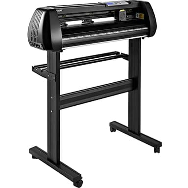 VEVOR Máquina Cortadora de Vinilo 720 mm, Plotter de Corte Vinilo Bluetooth sin Conexión 28 Pulgadas, Eje de Rodillo de Acero 400 Pulgadas/32.8 FT, Fuerza de Velocidad Ajustable