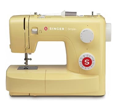 Singer Simple 3223Y (Yellow Edition) | Máquina de Coser Portatil de Brazo Libre, 23 Puntadas, Ojal en 4 pasos | Ideal para Principiantes e Iniciación a la Costura