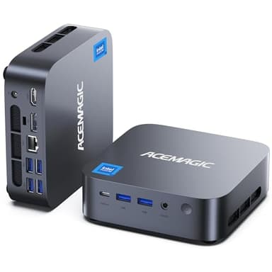 ACEMAGIC M1 Mini PC, Ιntel Core i9-13900HK (hasta 4.5GHz), 32GB DDR4 RAM 1TB SSD Windows 11 Pro, Intel Iris Xe Graphics, 4K Triple Pantalla, WiFi 6, BT 5.2, para Oficina/Hogar/Gaming