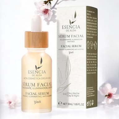 Serum Facial Mujer Coreano Piel Madura 3 en 1 con Niacinamida Péptidos y Acido Hialuronico 98% para Luminosidad Piel cara Sensible 40 años Hidratante Reafirmante Antiedad Antimanchas Antiarrugas 30 ml