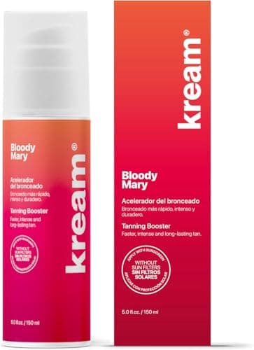 KREAM Intensificador y Acelerador del Bronceado en Crema – Bronceador Corporal Solar 150 ml