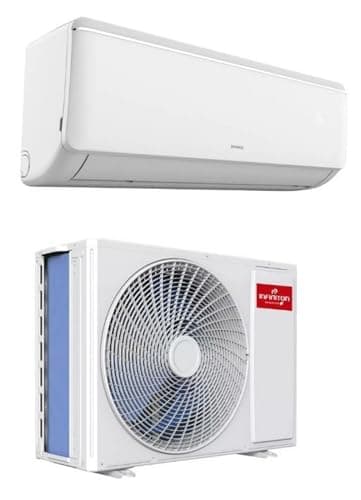 INFINITON Aire Acondicionado SPTWF09A2, 9000 BTU, Wifi, Bomba de Calor, Inverter, Deshumidificador, A+++, Blanco