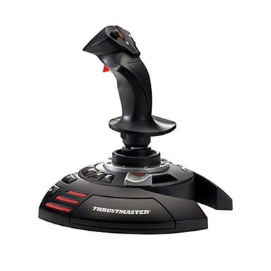 Thrustmaster T.Flight Stick X – Joystick de Simulación de Vuelo Ergonómico – Palanca de Mando con Resistencia Ajustable y Amplio Reposamanos – Compatible con PC