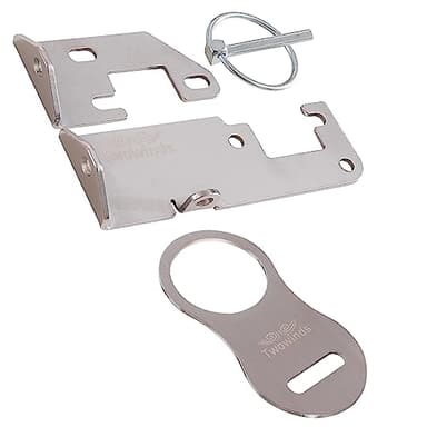 Twowinds - Bloqueo Antirrobo Tapón AdBlue Compatible con Fiat Ducato, Citroën Jumper, Peugeot Boxer - Techo H1, H2 Puertas Traseras - Depósito AdBlue - Cierre de Seguridad - Furgoneta - Autocaravana