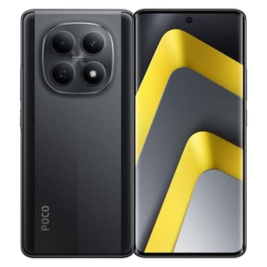 XIAOMI POCO M8 5G 8GB+512GB Smartphone – Snapdragon 6 Gen 3, pantalla 6,77" Flow AMOLED 120Hz, 5520mAh + carga 45W, cámaras 50MP+20MP,negro (con cargador incluido)