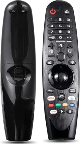 Control remoto compatible con televisores LG Smart TV NanoCell OLED 4K UHD (sin función de voz ni puntero)