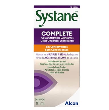 Systane Complete gotas oftálmicas sin conservantes | 1 x 10 ml
