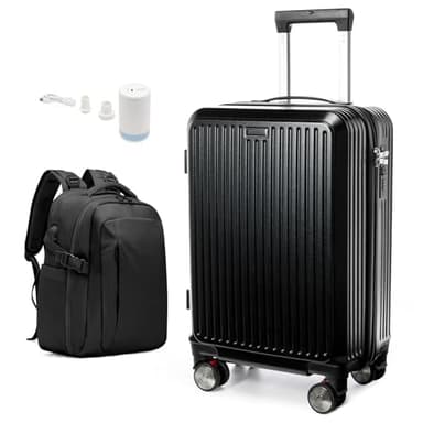 SZLX Maleta de Vacío Maleta de Cabina de Viaje Grande para Mujeres, Maleta de Viaje para Hombres, Maleta de Cabina de 4 Ruedas con Bomba, Impermeable para Senderismo y Deportes al Aire Libre