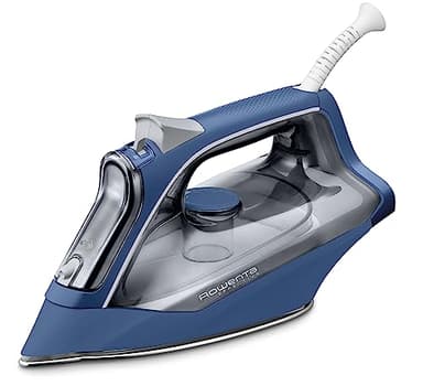 Rowenta plancha de vapor Effective + especial principiantes, 2400W potencia, golpe de vapor de 120 g/min, función de vapor automático, función antigoteo, suela acero inoxidable antiarañazos, DX1636D1