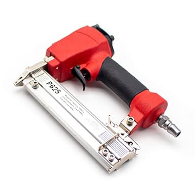 Toplionace Pistola de Clavos Neumática P625, Grapadora de Aire de Grapadora de Enmarcado Clavadora Sin Cabeza de 12-25mm de Longitud para Decoración de Muebles de Carpintería