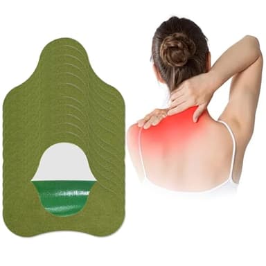 SSKHE 60 Pieza Parche De Hierbas De Espalda, Cuello Y Hombro, Parche Para Aliviar El Dolor, Parche De Calor Para El Hombro, Alivio Del Dolor