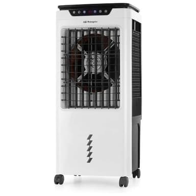Orbegozo AIR 55 - Climatizador evaporativo 3 en 1, depósito de agua extraíble de 35 l, temporizador, gran caudal de aire, mando a distancia, silencioso, modo noche, 150 W Multicolor