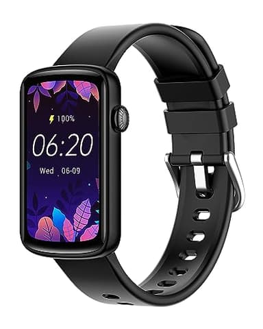 SHANG WING Reloj Inteligente para Mujer con Oxímetro, IP68 Impermeable, DIY Esfera, Monitor Sueño, Podómetro, Pulsómetro, Smartwatch para Android iOS