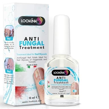 Esmalte Micosis Hongos Uñas Pies y Manos 12 ml - Made in Italy - Tratamiento hongos uñas pies Fuerte - Esmalte Ideal para Onicomicosis - Eficaz para la Regeneración Natural de las Uñas