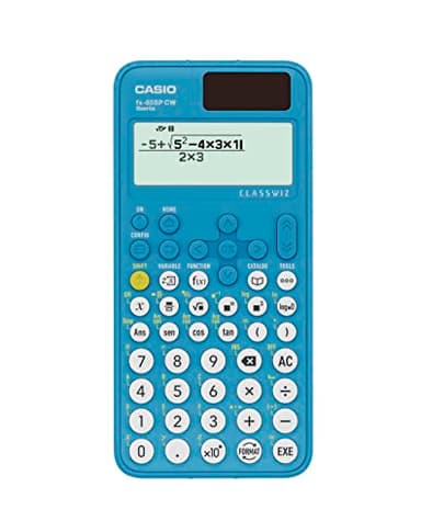 Casio FX-85SP CW - Calculadora Científica, Recomendada para el Curriculum Español y Portugués, 5 Idiomas, más de 300 Funciones, Solar, Color Azul