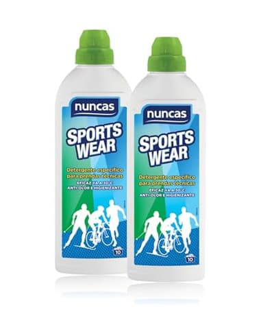 Nuncas Sportswear - Detergente Especifico (Paquete de 2)
