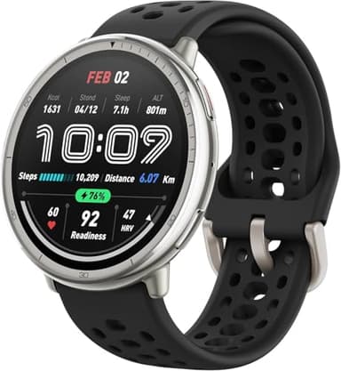 Amazfit Active 2 Smart Watch 44mm, AI, Control por Voz, GPS & Mapas sin Coste, Batería de 10 Días, 160+ Modos Deportivos, Resistente al Agua 5 ATM, Compatible con Android & iPhone, Negro