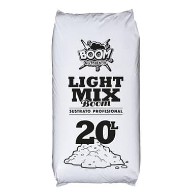 Boom Nutrients | Sustrato Universal/Tierra para Plantas | Light Mix Boom (20 L)
