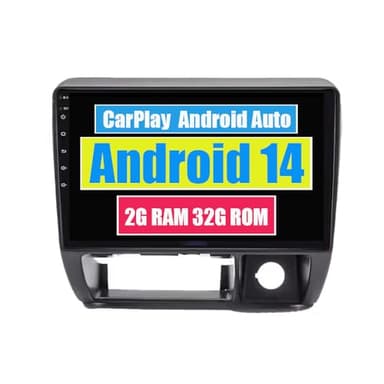 RoverOne Radio estéreo de coche para Suzuki Jimny 1998 1999 2000 2001 2002 2003 2004 con reproductor multimedia CarPlay Android Auto navegación GPS pantalla táctil Bluetooth WiFi