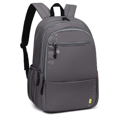 palamea Mochila de 40 x 20 x 25 cm para avión Ryanair mochila de viaje extensible de 15,6 pulgadas para portátil mochila de viaje para negocios viaje portátil mochila, Gris-40 X 20 X 25cm