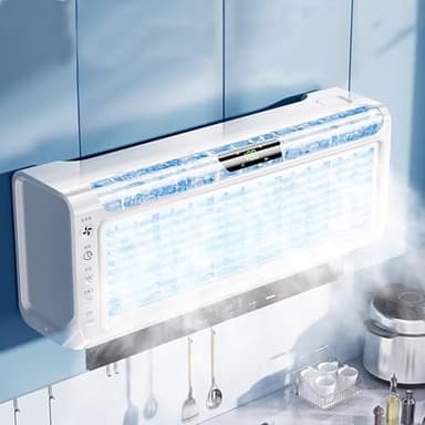 Ventilatore Senza Pale 6 Velocidades Aire Acondicionado Sin Unidad Exterior De Pared Temporizador No Requiere Montaje para Hogar Oficina 220 V