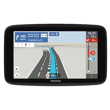 TomTom GPS Coche GO Classic 2nd (6", información de tráfico y Alerta de radares, actualizacion de mapas de Europa Mediante Wi-Fi, indicación de carriles en Movimiento y Soporte Reversible Integrado)